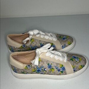 Kate Spade Floral Sneakers